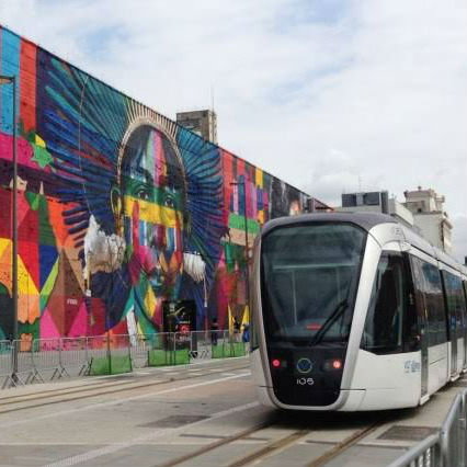 The world's largest graffiti wall
