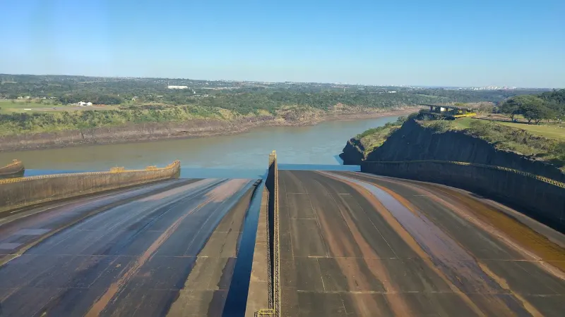 Itaipu Dam and the Three Borders