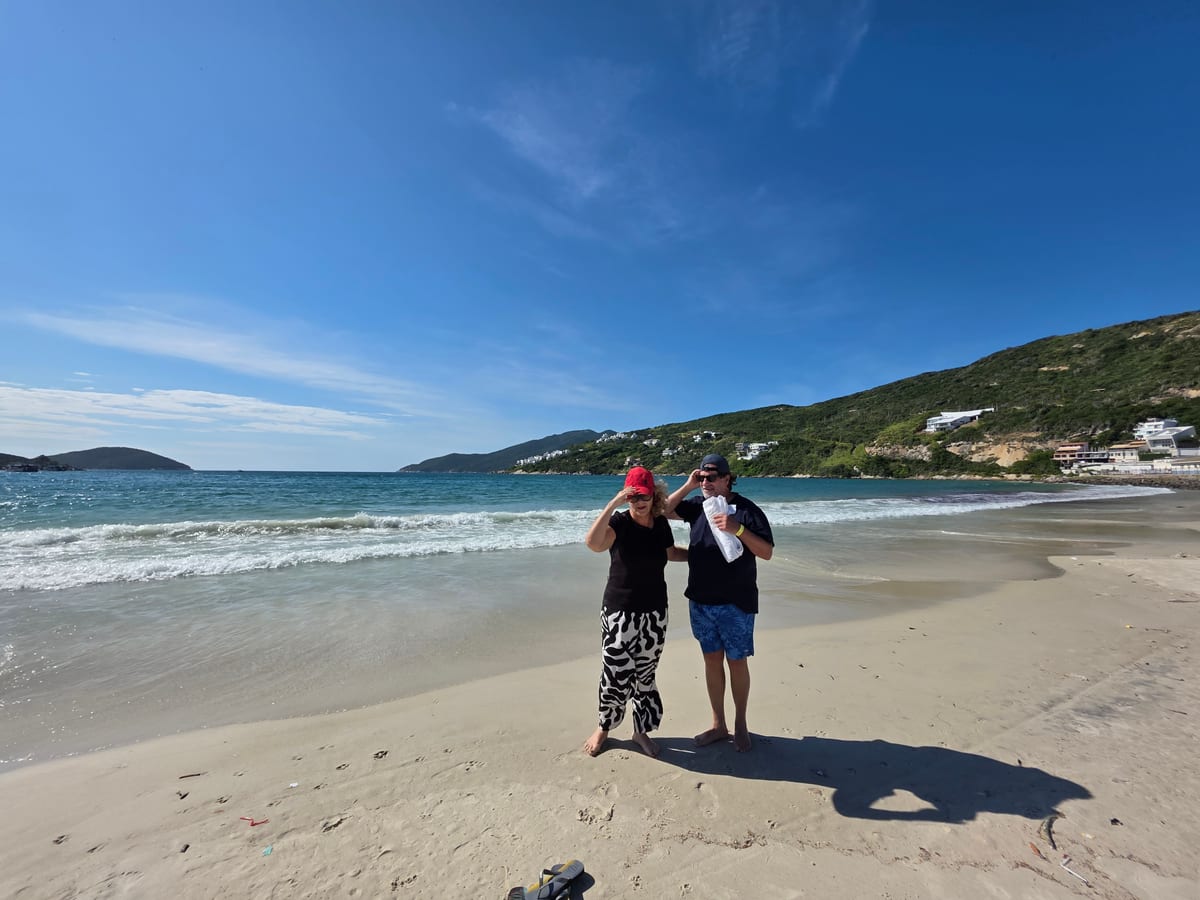 Renting a Chair and Umbrella at the Beach