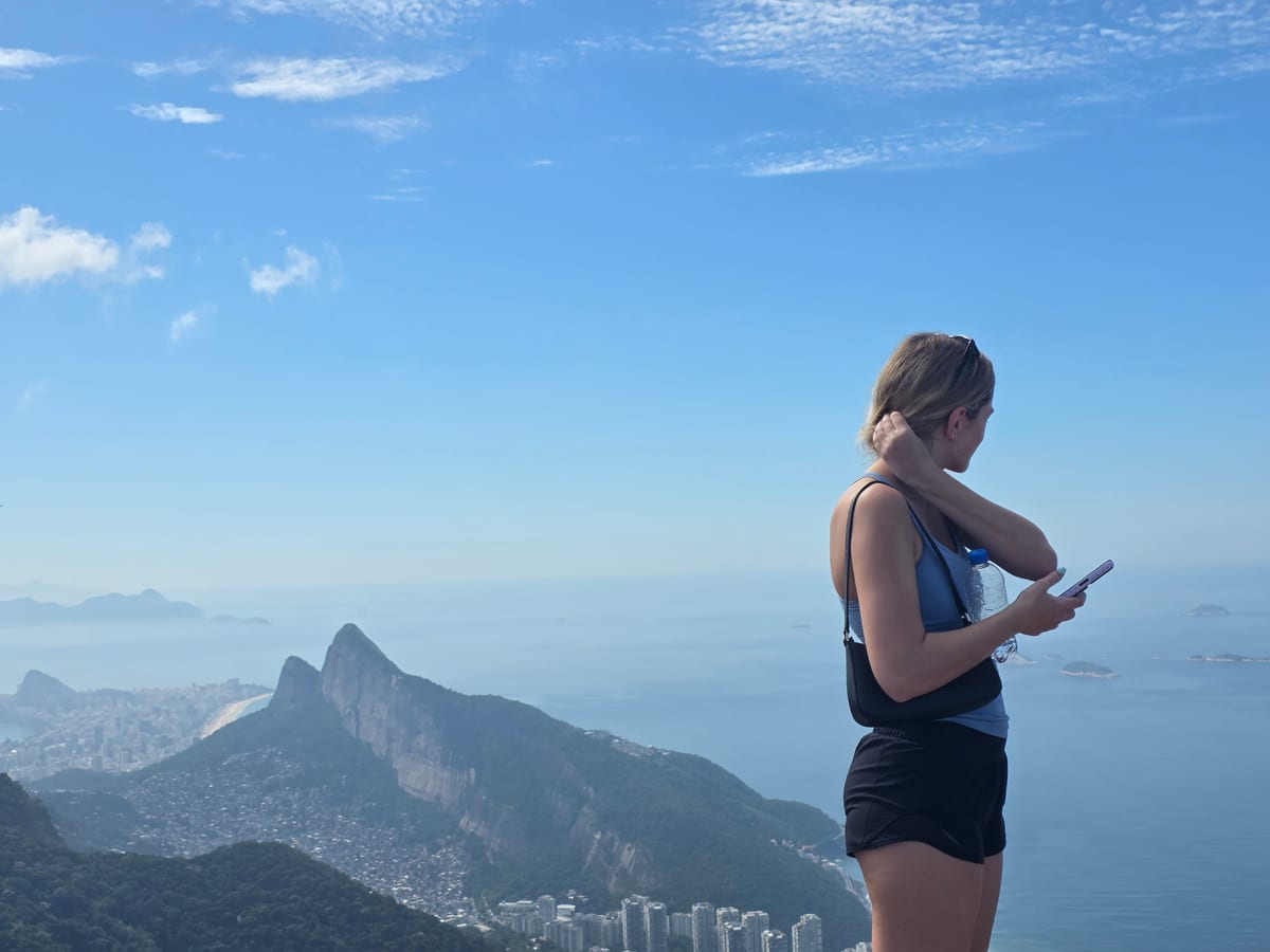 Hang Gliding Over Rio